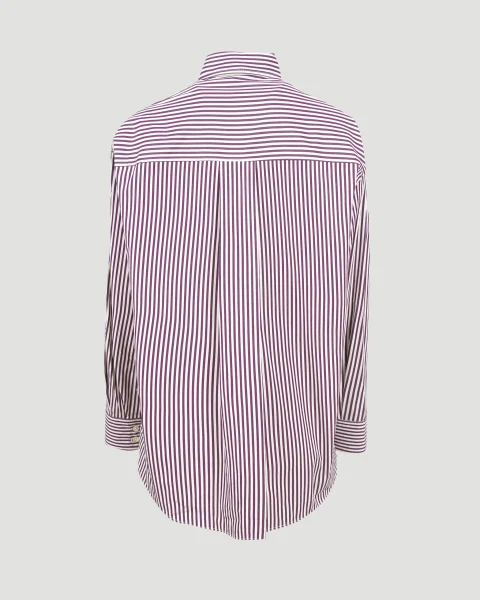 Fabriza Shirt in Burgundy — снимка 3