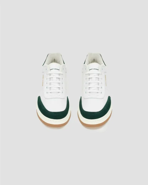 SL/61 Sneakers in White Smooth Leather — снимка 3