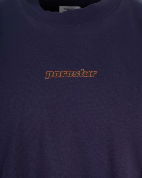 Navy Blue T-Shirt with Print — снимка 3