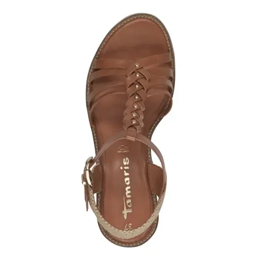 Дамски Сандали На Платформа TAMARIS – 1-28042-42-305 COGNAC — снимка 5