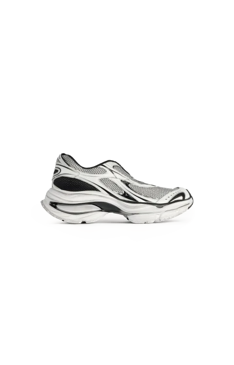 Men's D'orsay Sneaker in Black/white