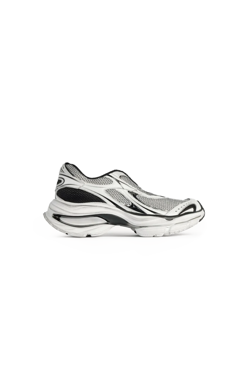 Men's D'orsay Sneaker in Black/white