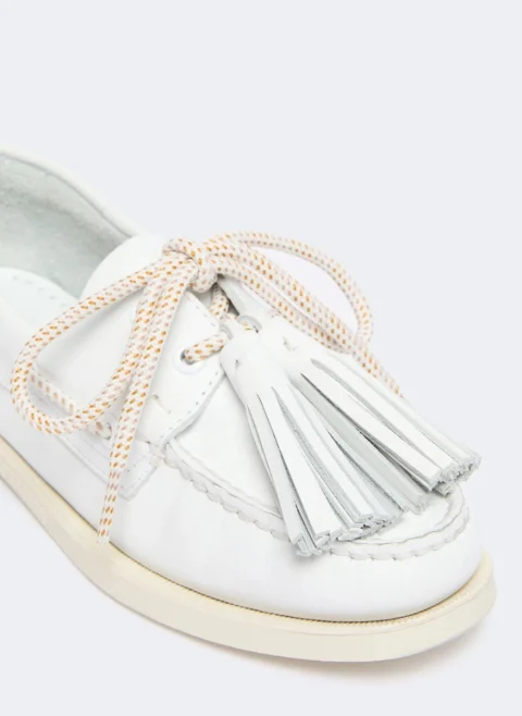 Кожени мокасини 'Boat' Weekend Max Mara Wkadockside2 — снимка 8