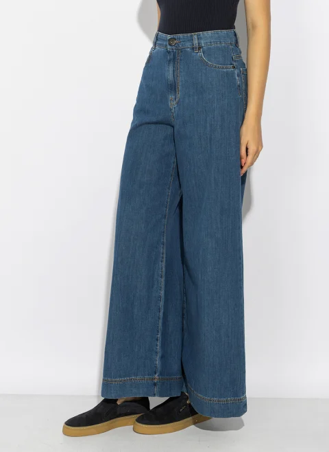 Деним 'Loose fit' Weekend Max Mara Wkdvega — снимка 3