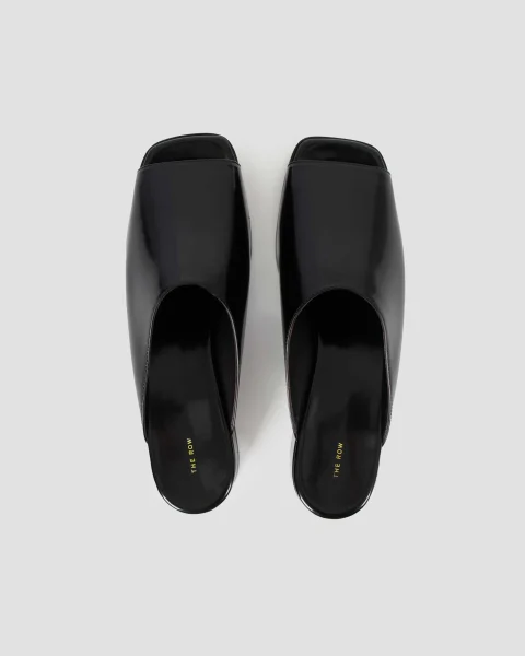 Emi Flatform Sandal in Leather — снимка 4
