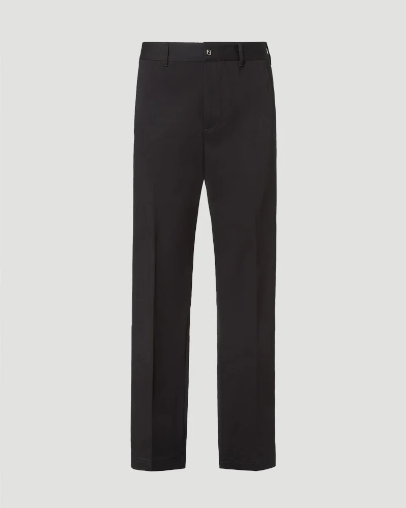 Cotton Pants in Black