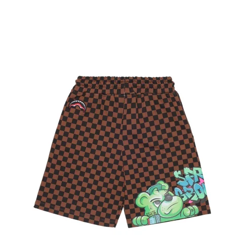 Детски памучни къси панталони SPRAYGROUND — снимка 4