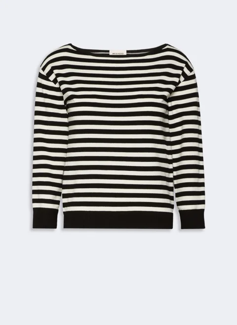 Раиран пуловер Weekend Max Mara Wkdstecca — снимка 7
