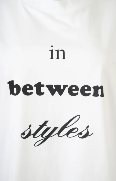 In Between Styles Cotton T-Shirt — снимка 2