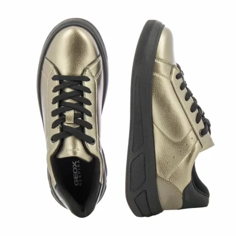 Дамски Сникърс GEOX – D35VXA D LJUBA TAUPE/BLACK — снимка 5