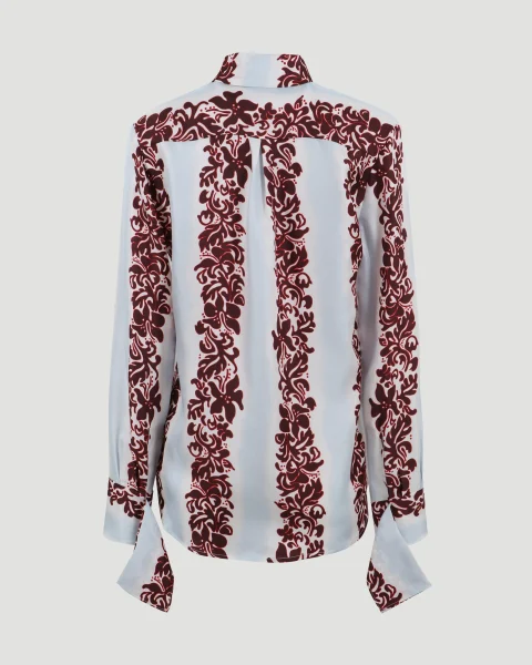 Hibiscus Slim Shirt — снимка 2