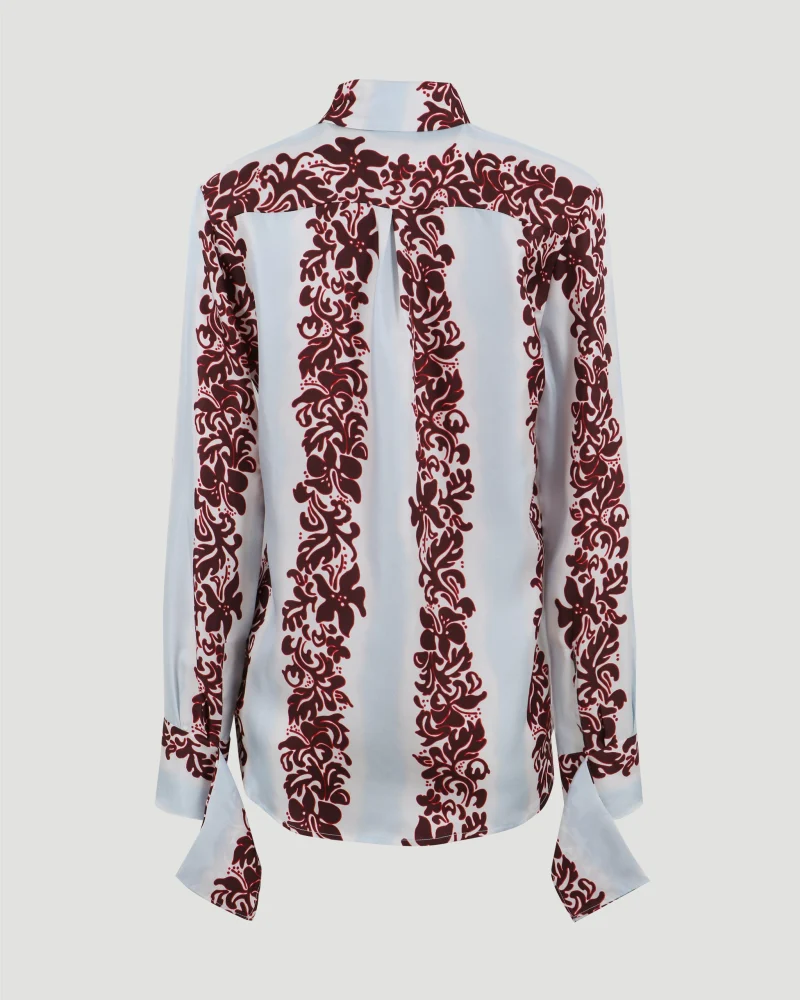 Hibiscus Slim Shirt — снимка 2