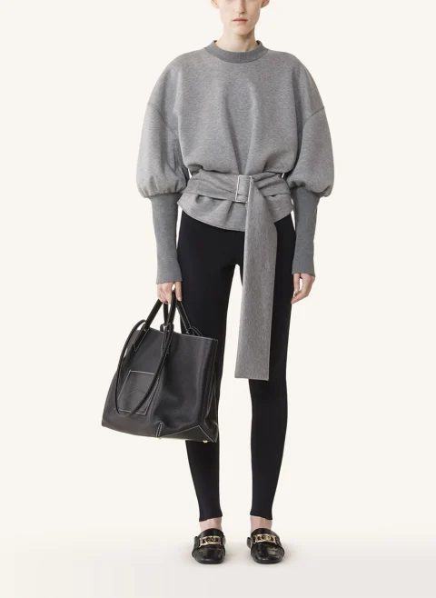 Суитшърт с колан Lanvin — снимка 5