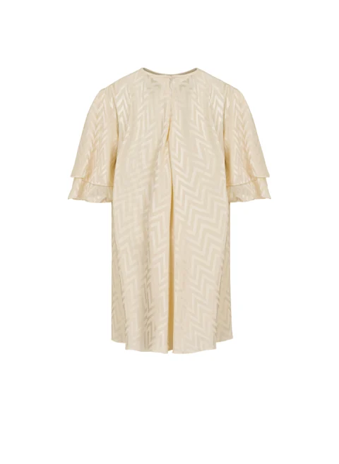 Сатенирана рокля Missoni Kids — снимка 2