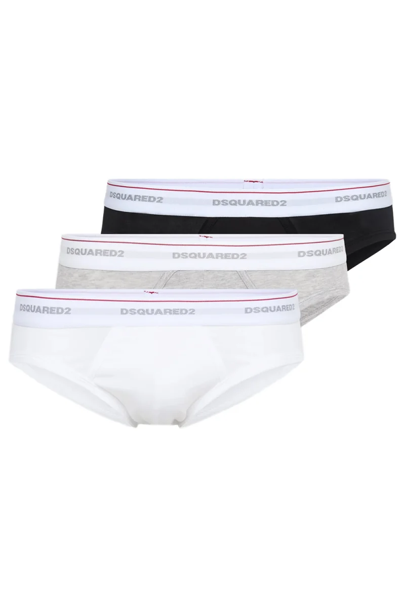 Бельо (Pack of 3) DCX300060 984 white/grey/black