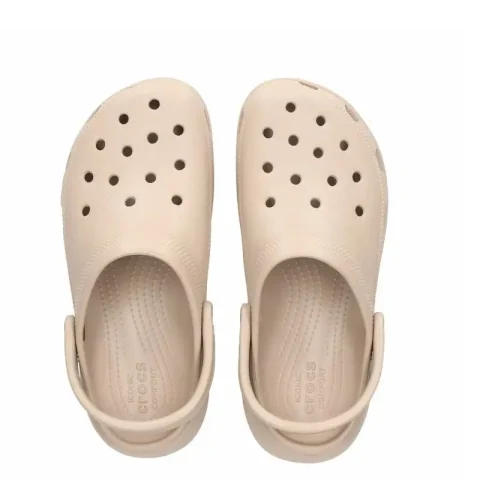 Сабо CROCS – 206750-214 CLASSIC PLATFORM CLOG TAUPE — снимка 6