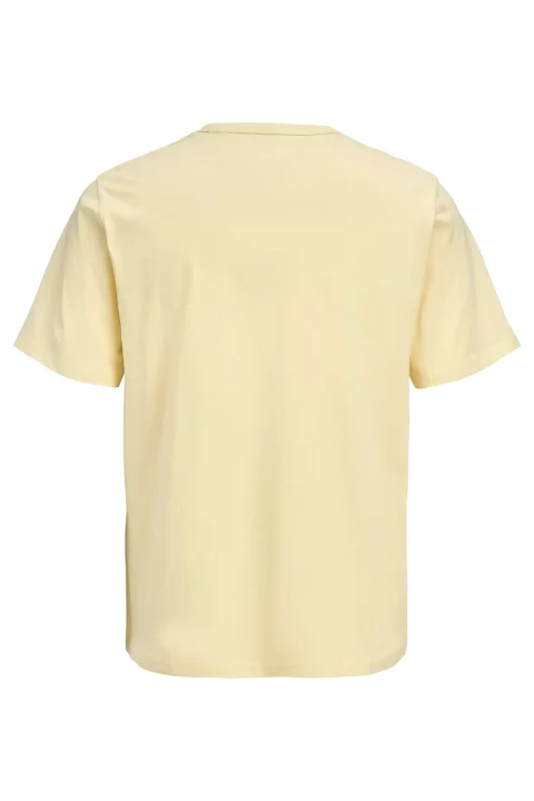T-Shirt Jjcollege Logo Ss Crew Neck 12288105 13-0822 TCX sunlight — снимка 2