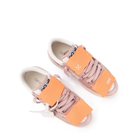 Дамски розови кецове OFF-WHITE — снимка 7