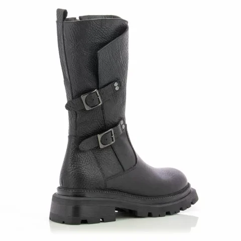 Дамски Равни Боти CARLO FABIANI – 252-37504 BLACK — снимка 2