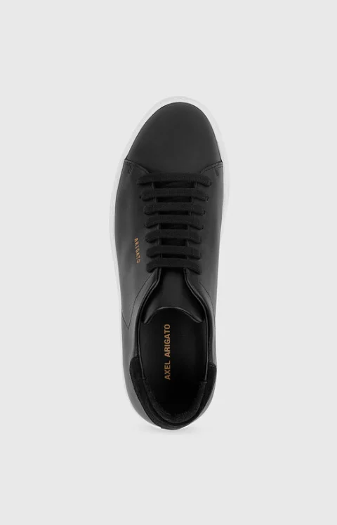 Кожени спортни обувки CLEAN 90 в черен цвят — снимка 6