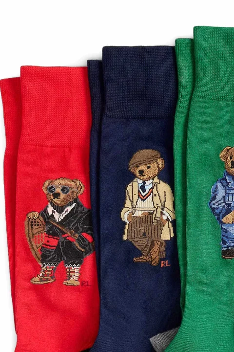 Чорапи Ssnl Bear Gf-Gift Box Set 449P04717001 300 green — снимка 2