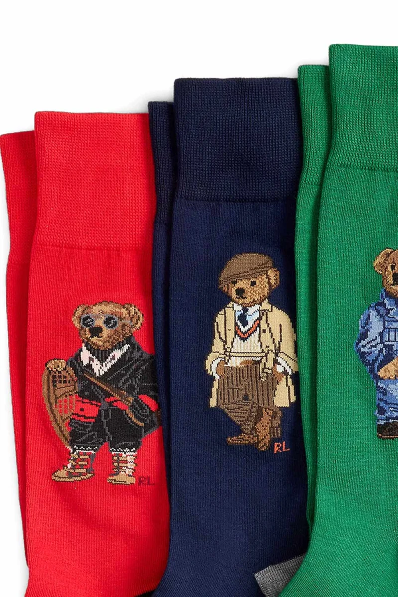 Чорапи Ssnl Bear Gf-Gift Box Set 449P04717001 300 green — снимка 2