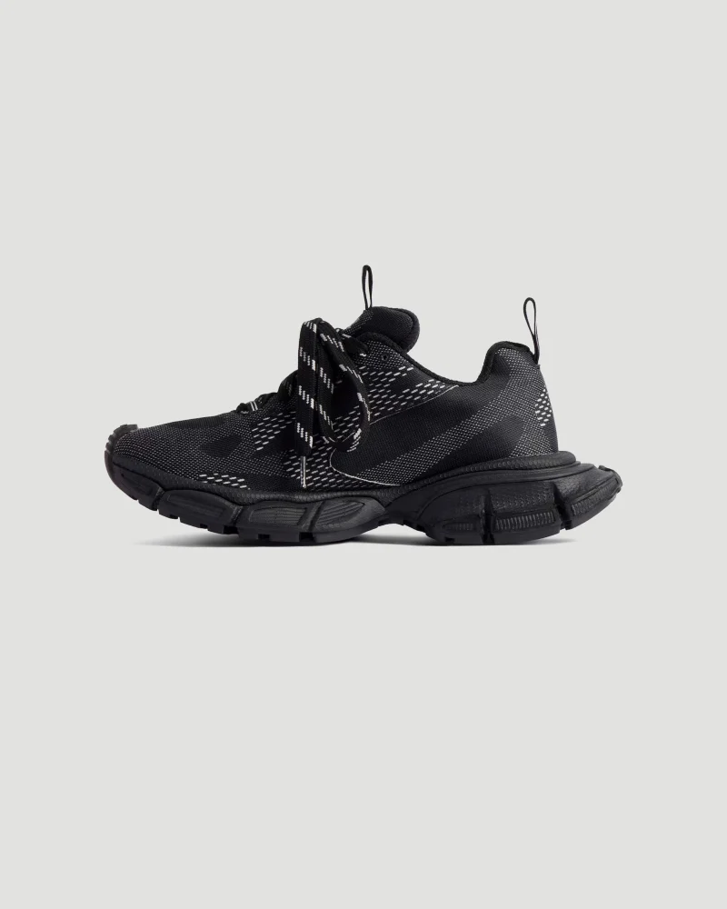 Under Armour® 3XL Knit Sneaker in Black and White — снимка 2