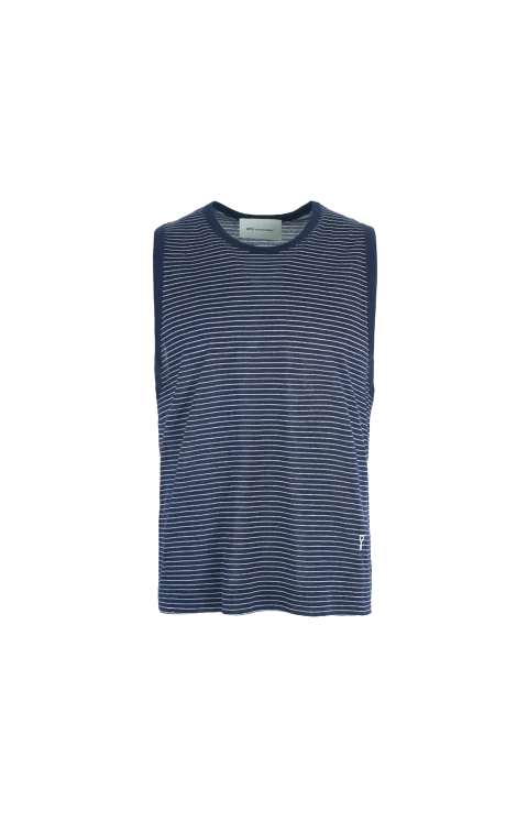 Striped Logo Tank Top