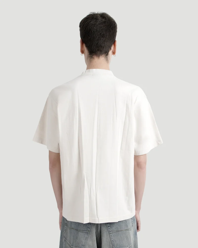 Logo T-Shirt in Cream — снимка 3