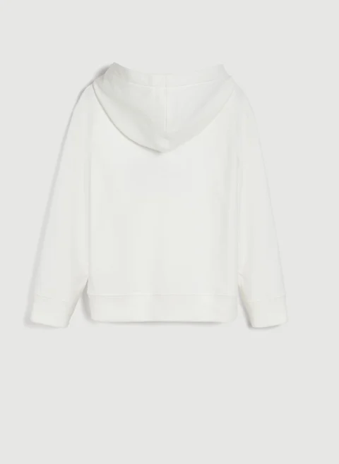Суитшърт с принт Brunello Cucinelli Kids 4-6 — снимка 2