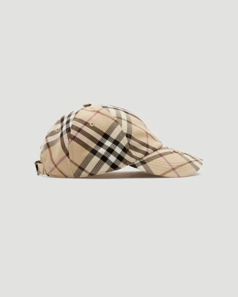 Check EKD Baseball Cap in Alabaster — снимка 2