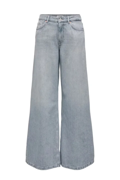 Jeans Onlfrancesca Mw Palazzo 15376439 BS 544 special blue grey denim