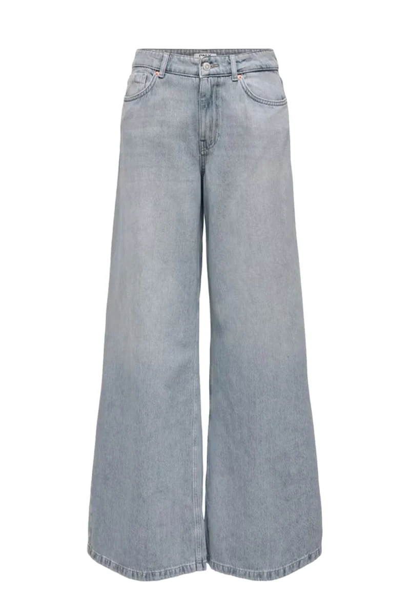 Jeans Onlfrancesca Mw Palazzo 15376439 BS 544 special blue grey denim
