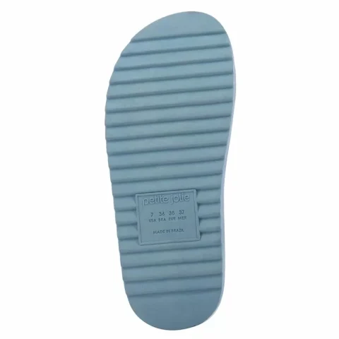 Дамски Плажни Сандали PETITE JOLIE – PJ7373 SENSE LIGHT BLUE — снимка 4