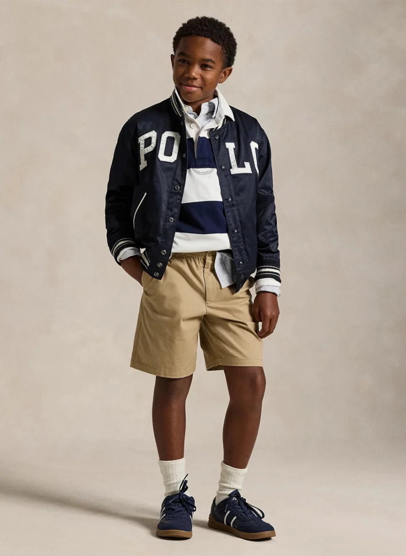 Раиран полошърт Ralph Lauren Kids 7-14 — снимка 3