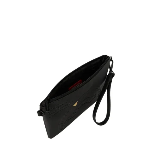 Чанта през рамо BLACKED OUT EMBOSSED GOLD TOOTH SPRAYGROUND — снимка 8