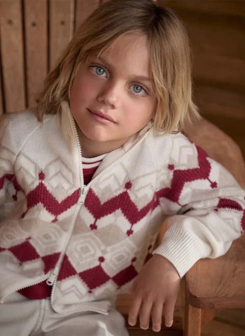Блуза с апликиран джоб Brunello Cucinelli Kids 8-10 — снимка 4