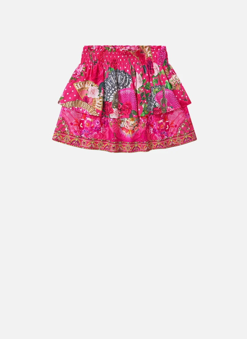 Пола с принт 'Flamenco rose' Camilla Kids
