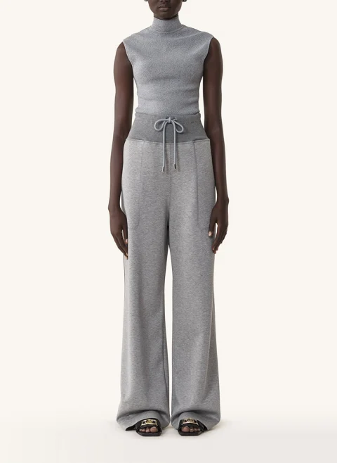 Спортен панталон с контрастен кант Lanvin