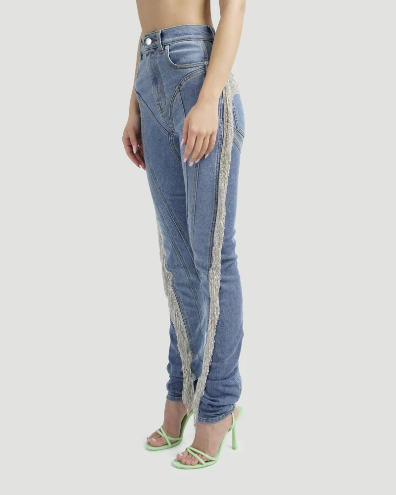 Crystal Spiral Jeans — снимка 3
