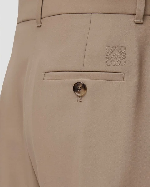 Barrel Trousers in Wool — снимка 2