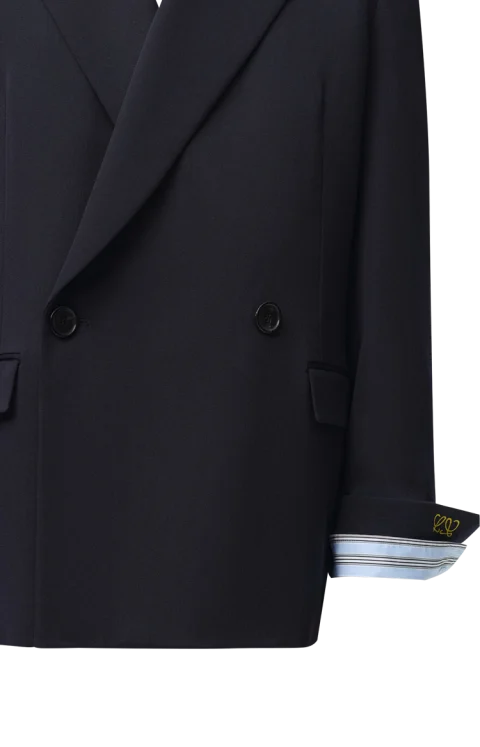 Double-Breasted Jacket in Wool Blend — снимка 2