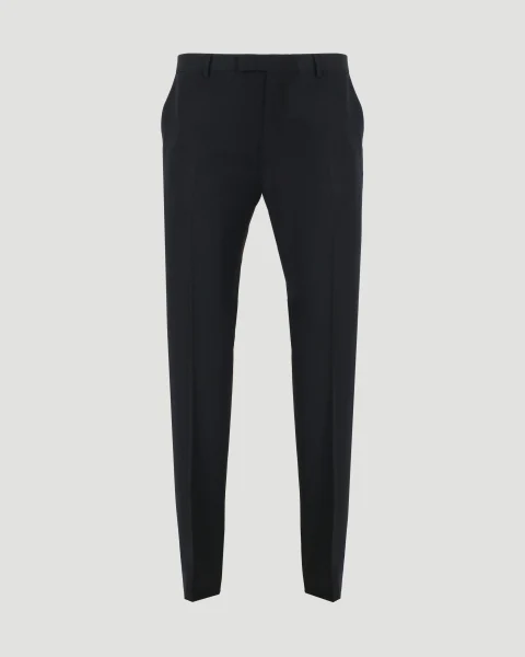 Wool Suit in Black — снимка 7
