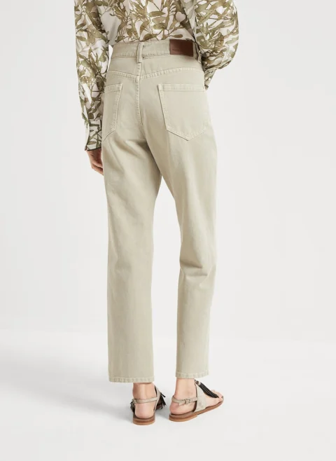 Деним 'Retro Loose Fit' Brunello Cucinelli — снимка 2