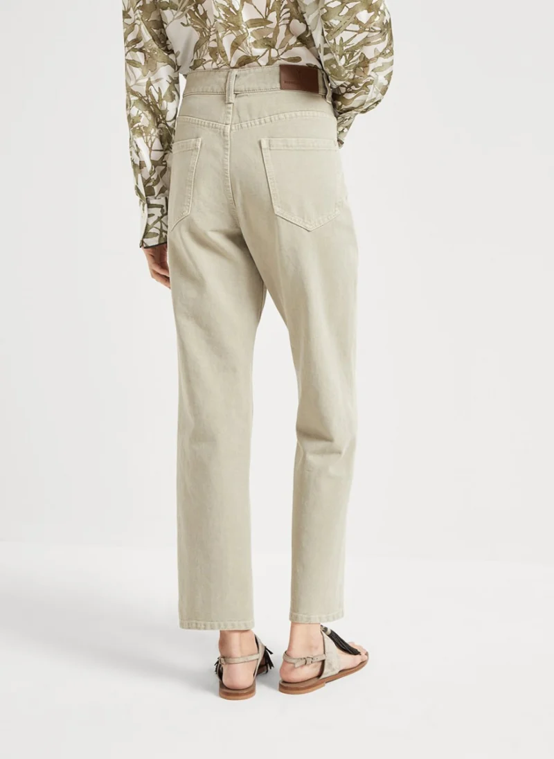 Деним 'Retro Loose Fit' Brunello Cucinelli — снимка 2