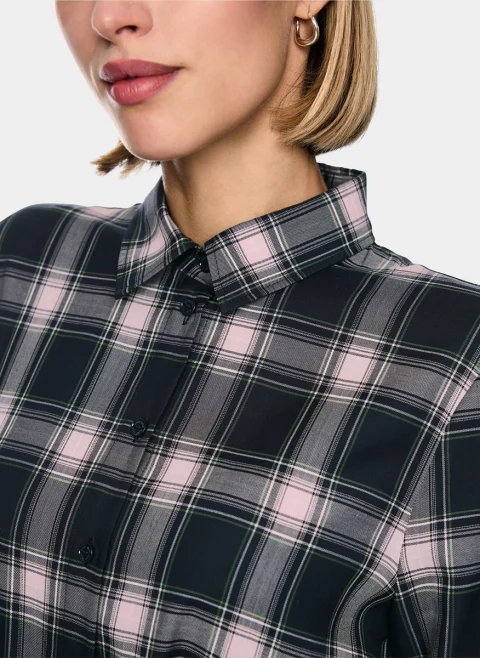 Карирана рокля-риза Marc Cain Sports — снимка 4