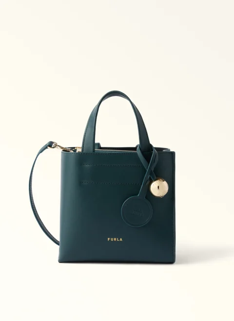 Мини чанта Furla Divide It Dark Forest