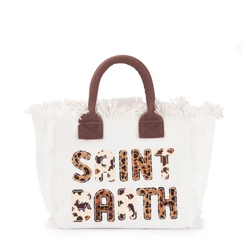 Дамска бяла чанта Colette SAINT BARTH