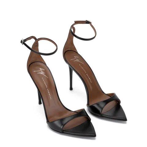 Дамски черни сандали Giuseppe Zanotti — снимка 6