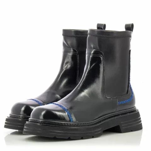 Дамски Равни Боти COCONUT – 040-583 BLACK — снимка 3